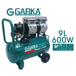 Compressore d'aria silenzioso 9L 600W