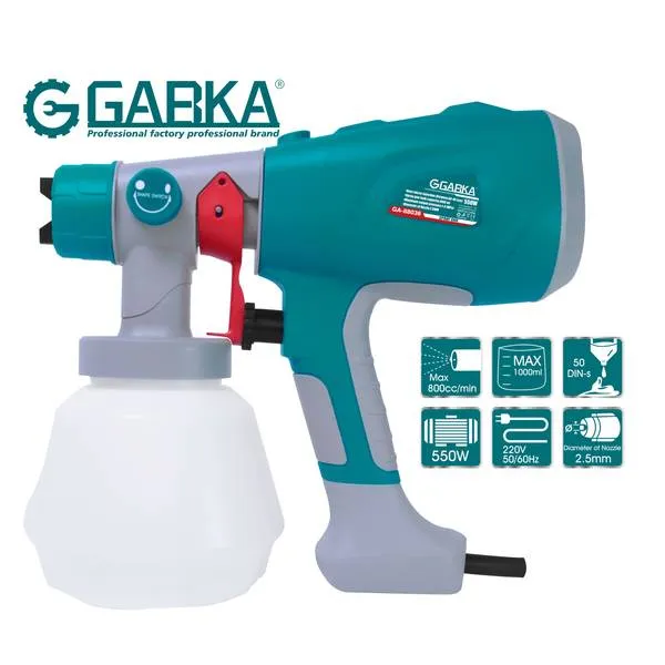 Pistola a spruzzo per verniciare550W