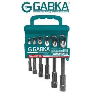 Set chiave a pipa 6 pezzi