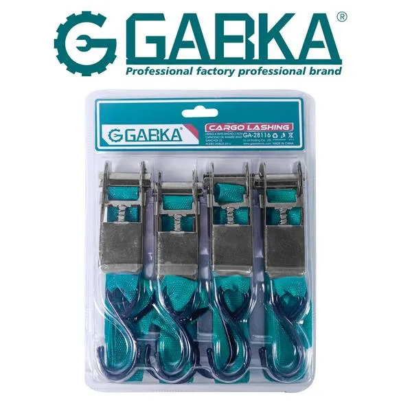 Set di cinghie da carico 1polliciX4.5mm 4pezzi