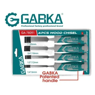 Set di scalpello per legno 4pezzi